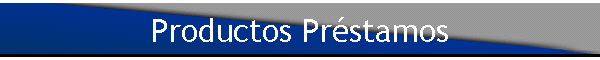 Productos Prstamos